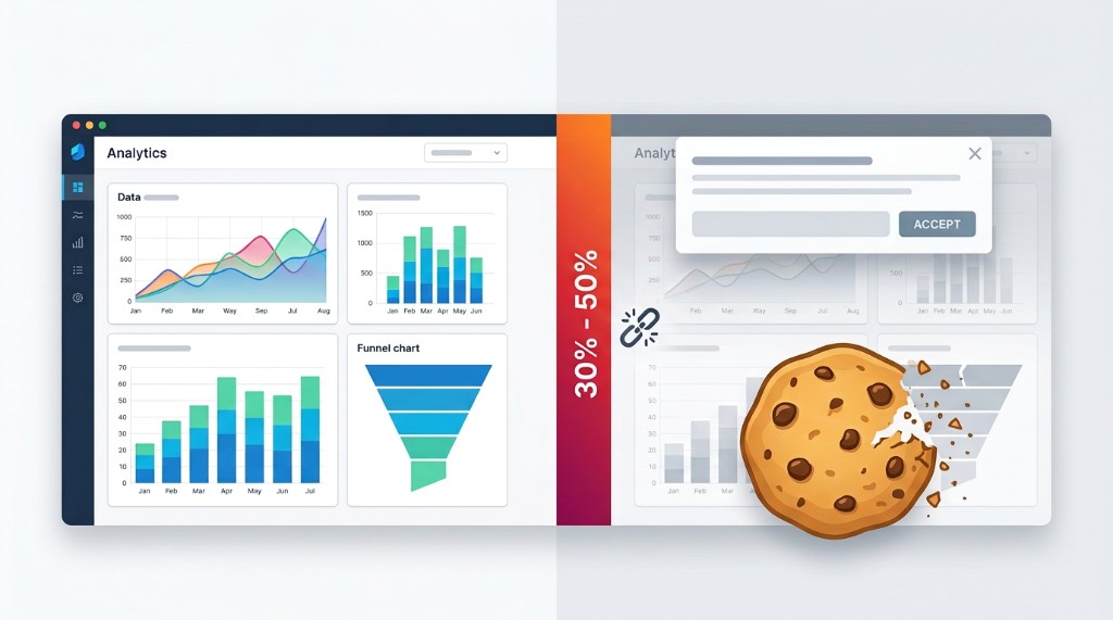 The 30–50% Data Gap: What Cookie Consent Banners Are Actually Costing You